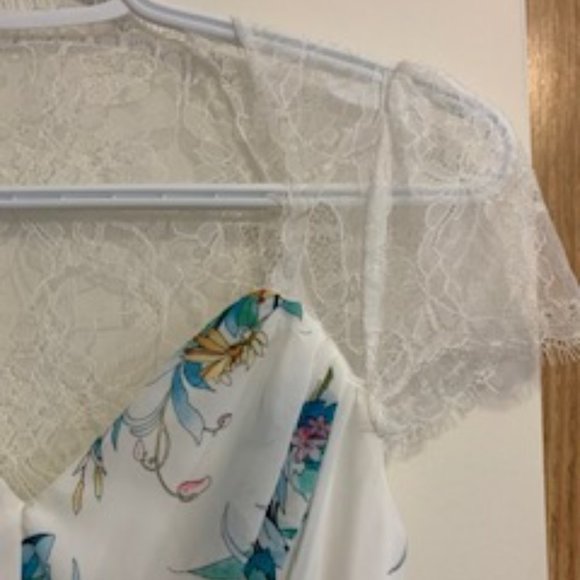 Asos lace floral Dress - Picture 2 of 4